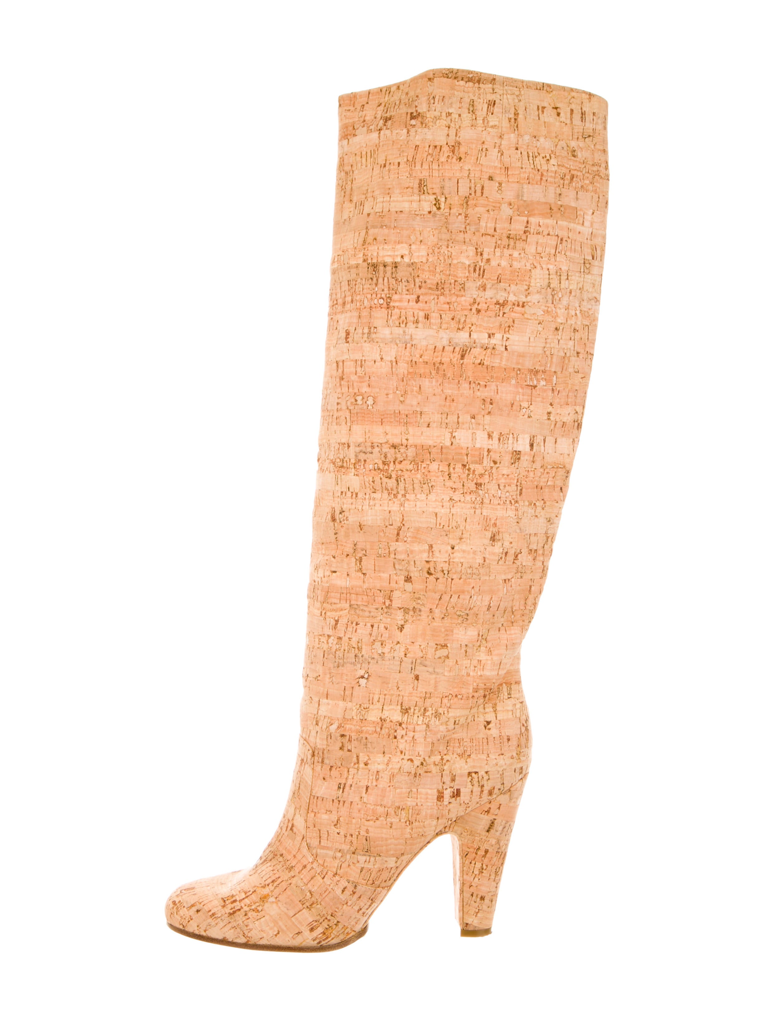 Maison Margiela Maison Martin Margiela Cork KneeHigh Boots Shoes