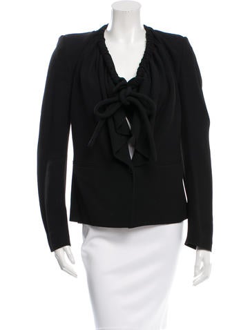 Maison Martin Margiela Drawstring-Accented Woven Blazer