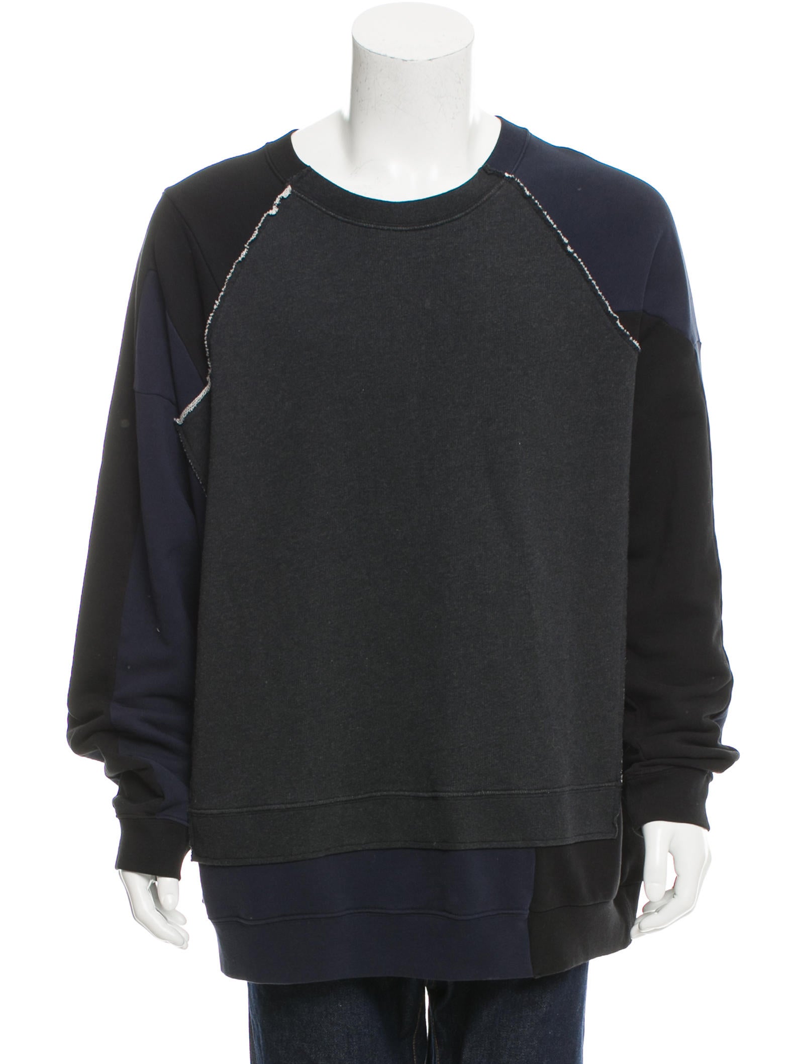 Maison Margiela Re-Edition' Oversized Patchwork Sweatshirt