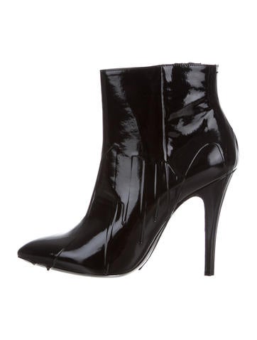 maison margiela patent boots