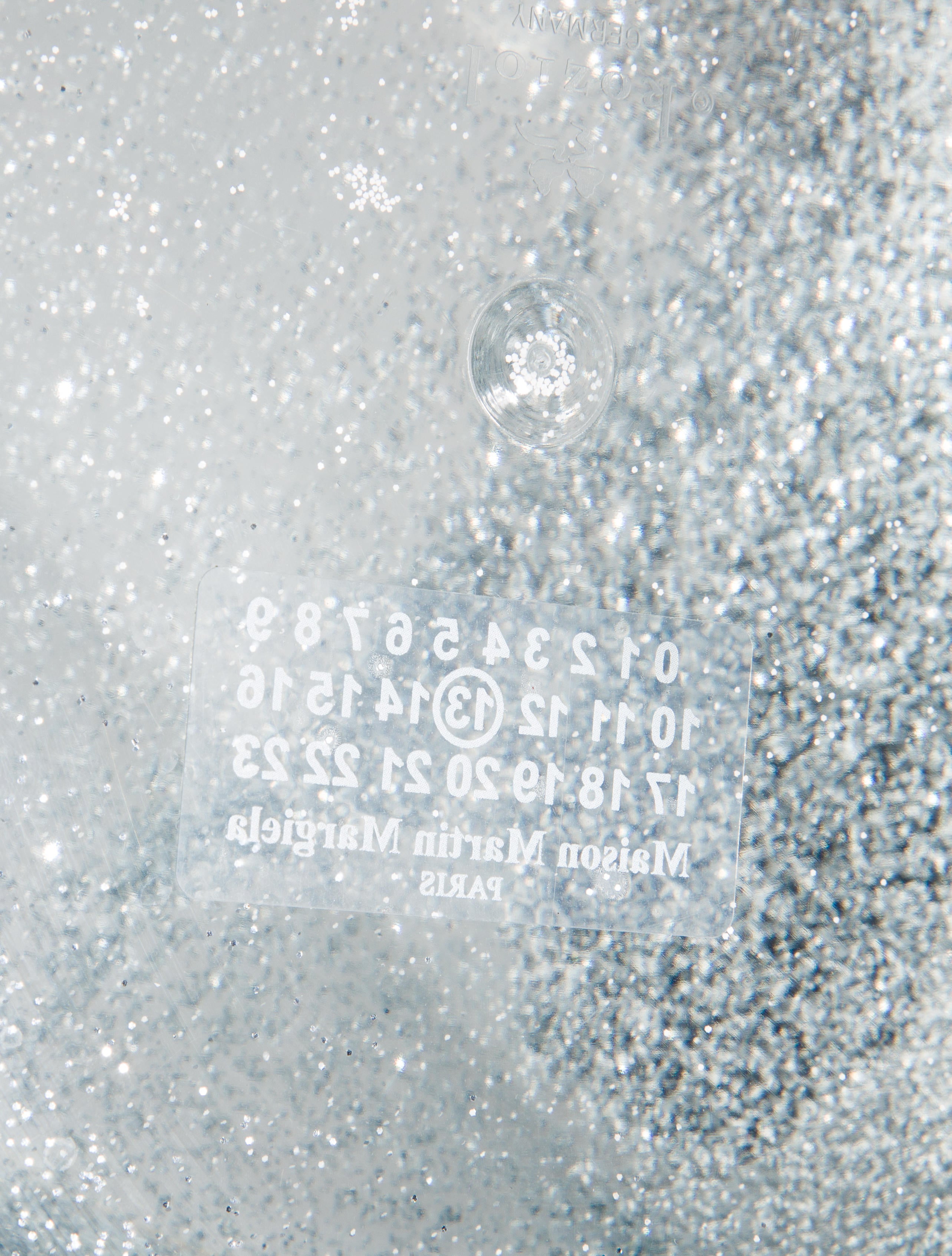 Maison Margiela Large Snow Globe - Silver Decorative Accents