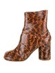 Maison Margiela Snakeskin Tabi Boots