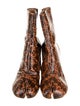 Maison Margiela Snakeskin Tabi Boots