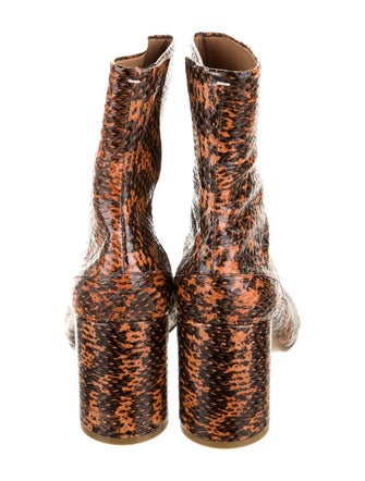 Maison Margiela Snakeskin Tabi Boots