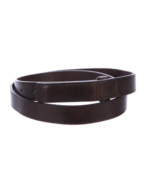 Maison Margiela Leather Belt brown