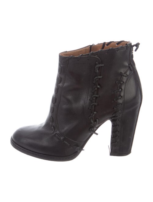 Maison Margiela Leather Boots Black