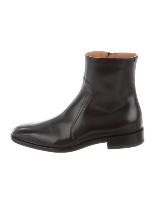 Maison Margiela Leather Boots Black
