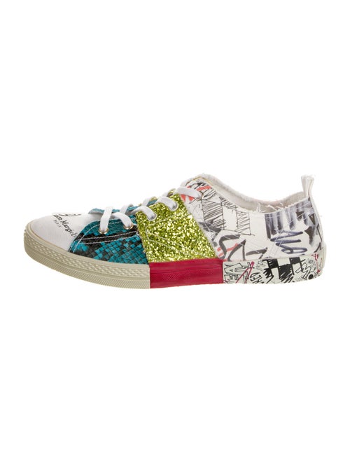 Maison Margiela Printed Sequin Embellishments Snea