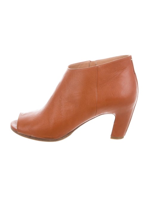 Maison Margiela Leather Boots Brown