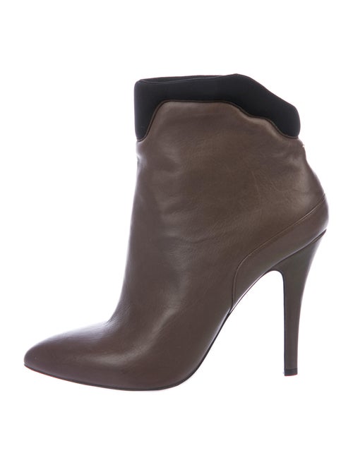 Maison Margiela Leather Boots Brown