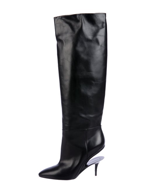 Maison Margiela Leather Boots Black