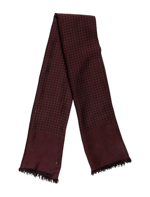 Maison Martin Margiela Artisanal Printed Scarf bla