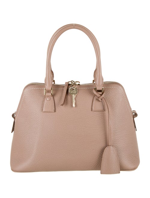 Maison Margiela Pebble Leather Handle Bag Pink
