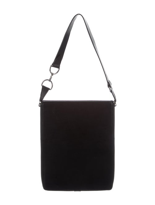 Maison Margiela Leather Shoulder Bag Black