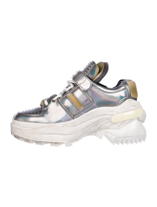 Maison Margiela Patent Leather Chunky Sneakers Met
