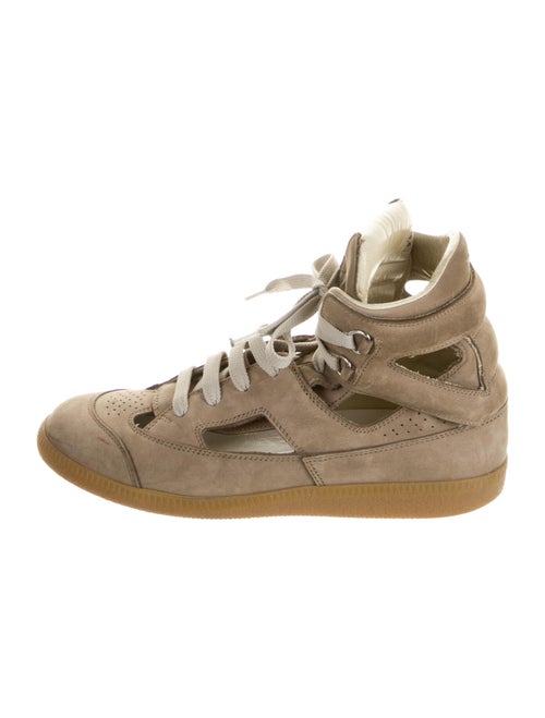 Maison Margiela Suede Sneakers Brown