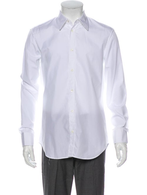 Maison Margiela Long Sleeve Dress Shirt White