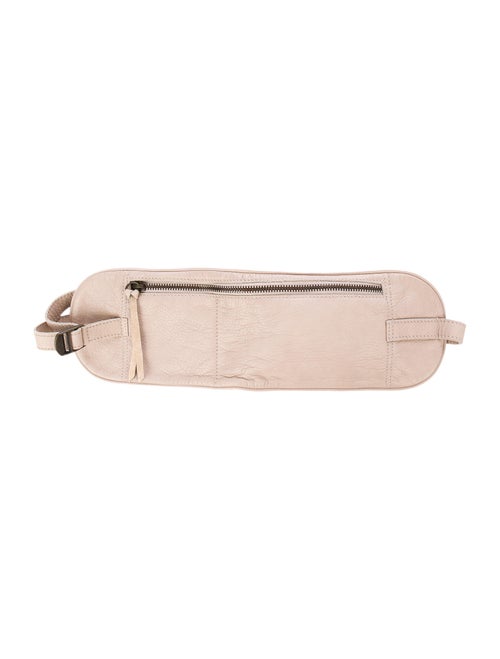 Maison Margiela Leather Waist Bag Gold