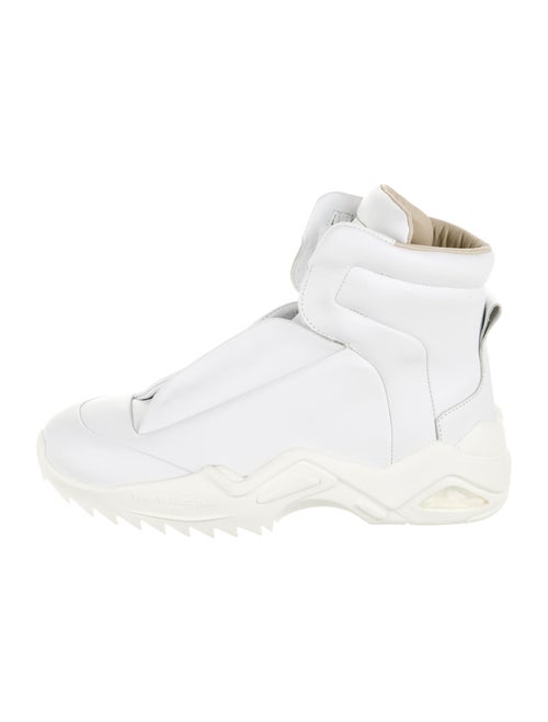 Maison Margiela Leather Sneakers White