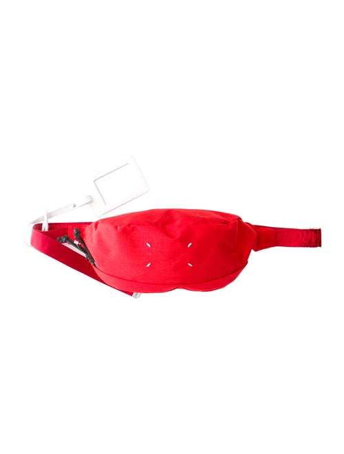 Maison Margiela Canvas Waist Bag Red