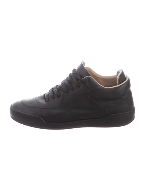 Maison Margiela Leather Sneakers Black