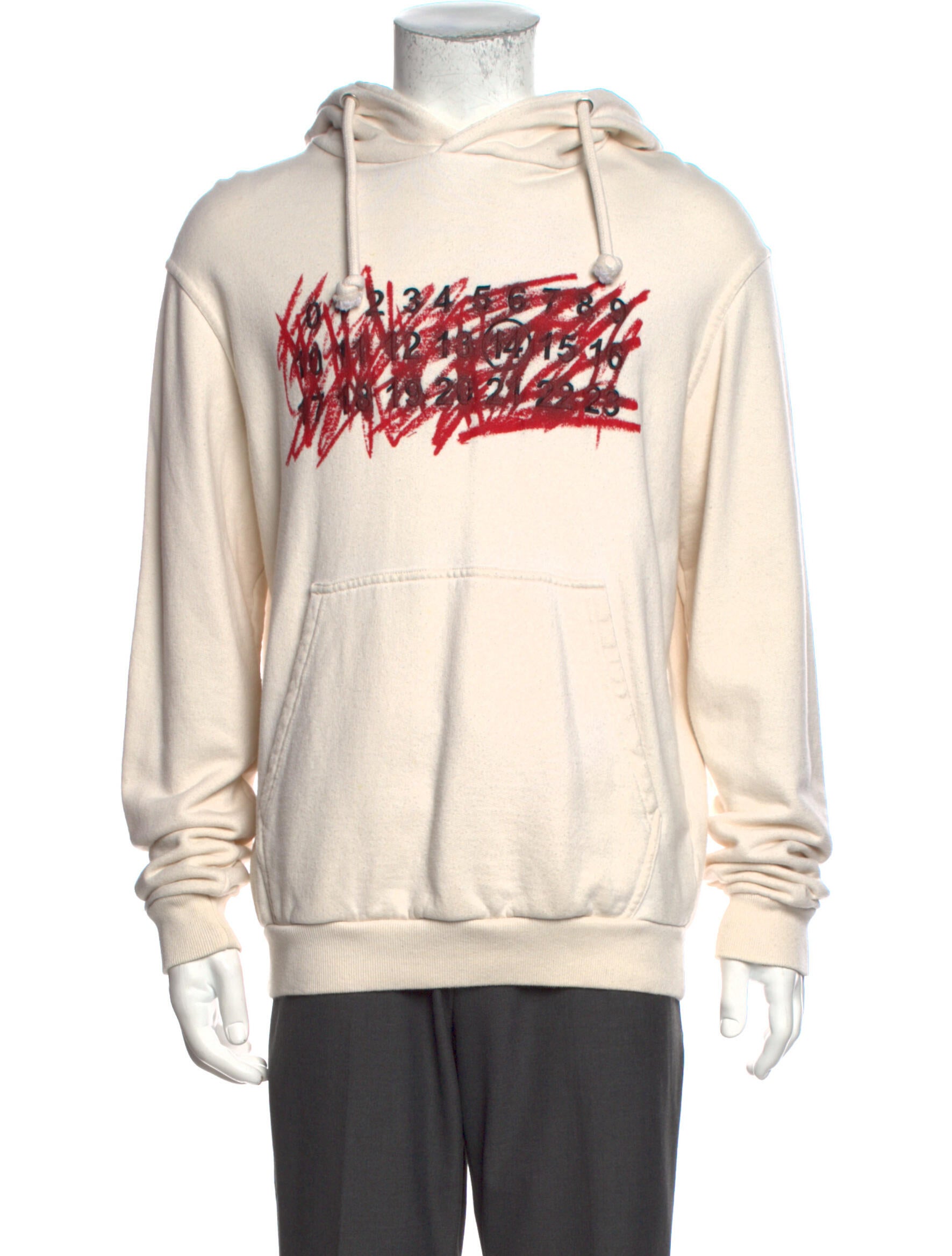 maison margiela logo hoodie - Gem