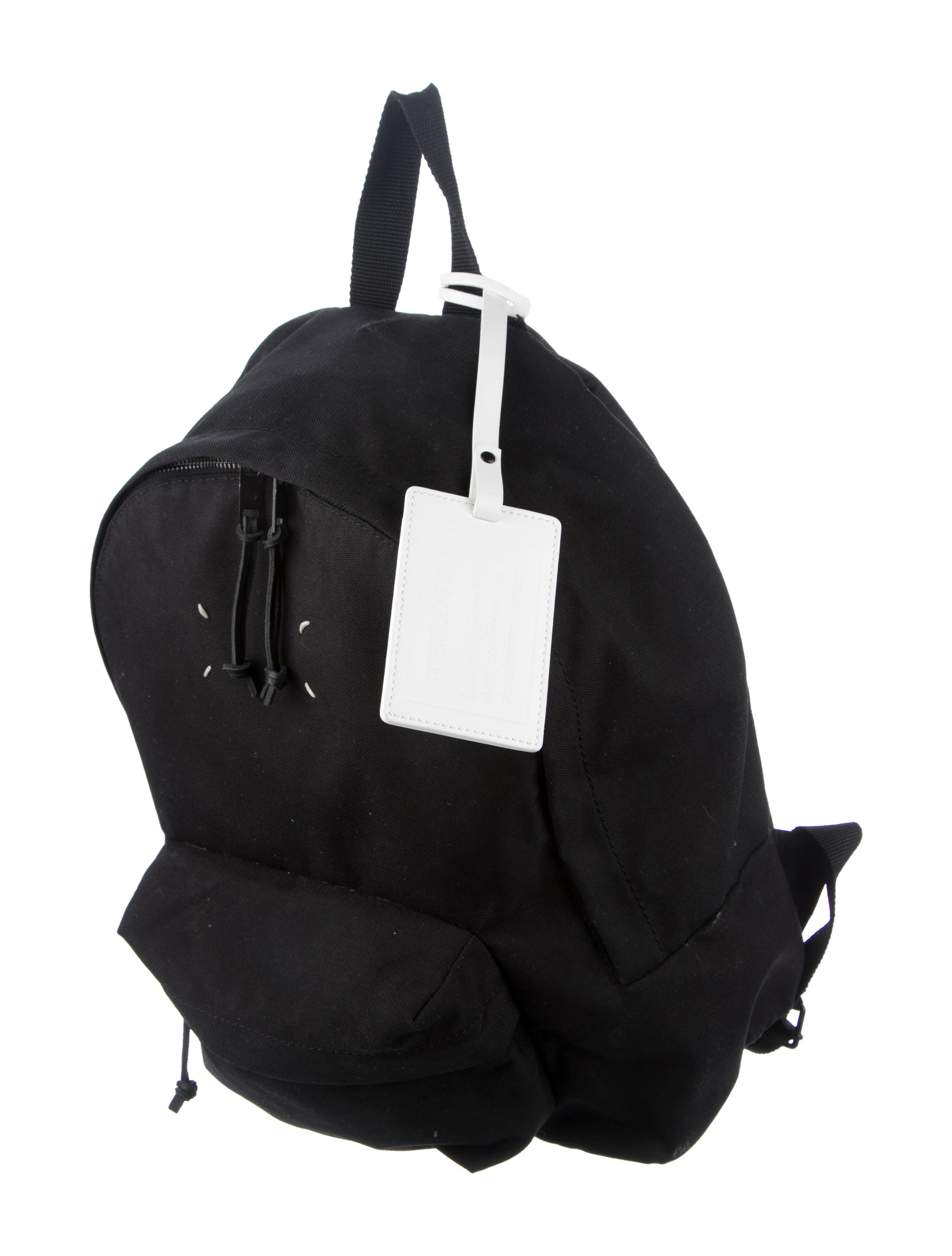 Maison Margiela Nylon Backpack - Black Backpacks, Handbags