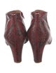 Maison Margiela Embossed Leather Animal Print Boots