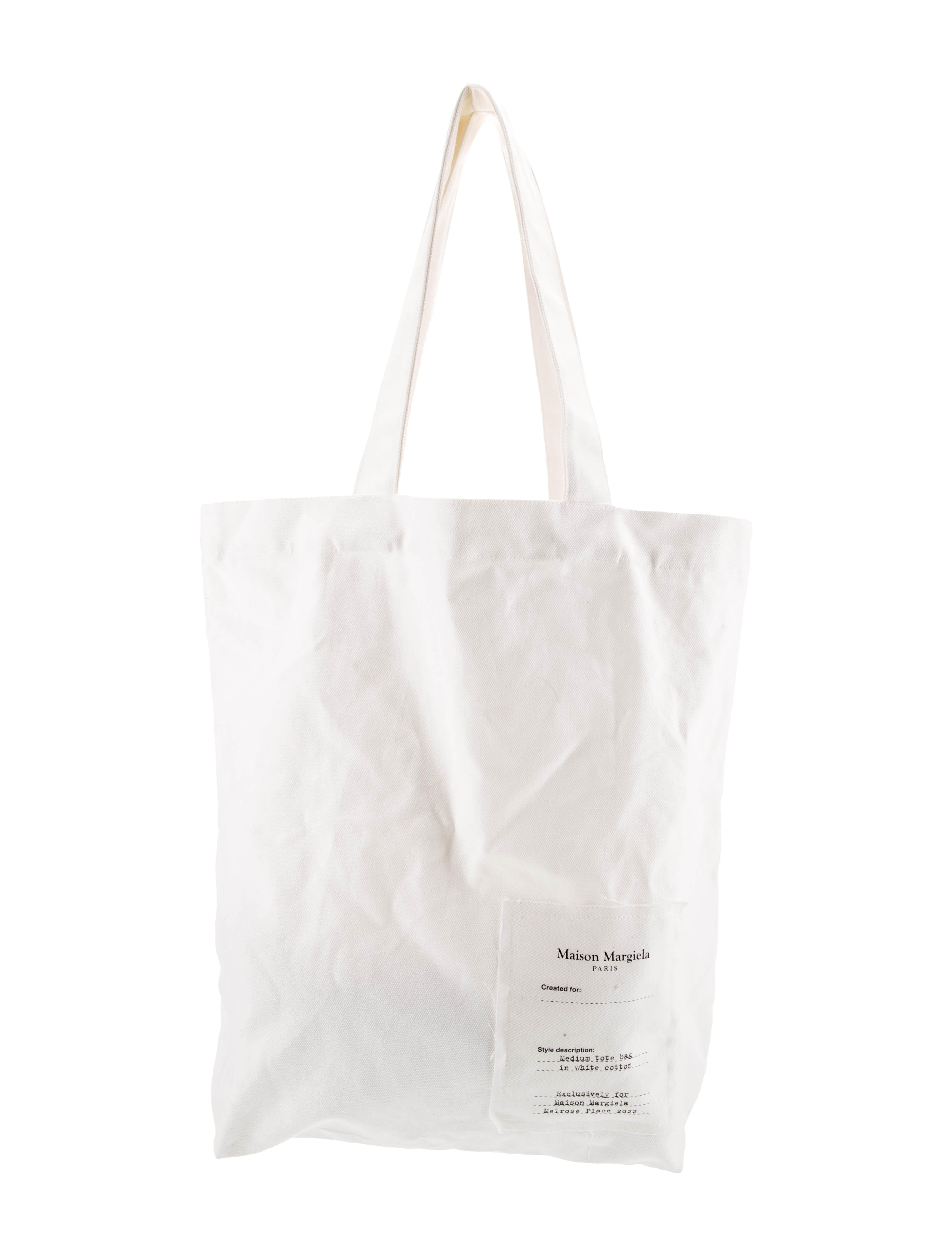 Maison Margiela Canvas Tote Bag - Neutrals Totes, Handbags