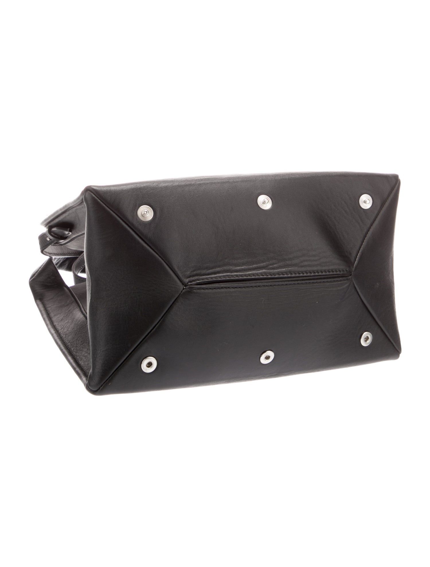 maison margiela バッグ Maison Margiela Leather Handle Bag - Black Handle Bags, Handbags