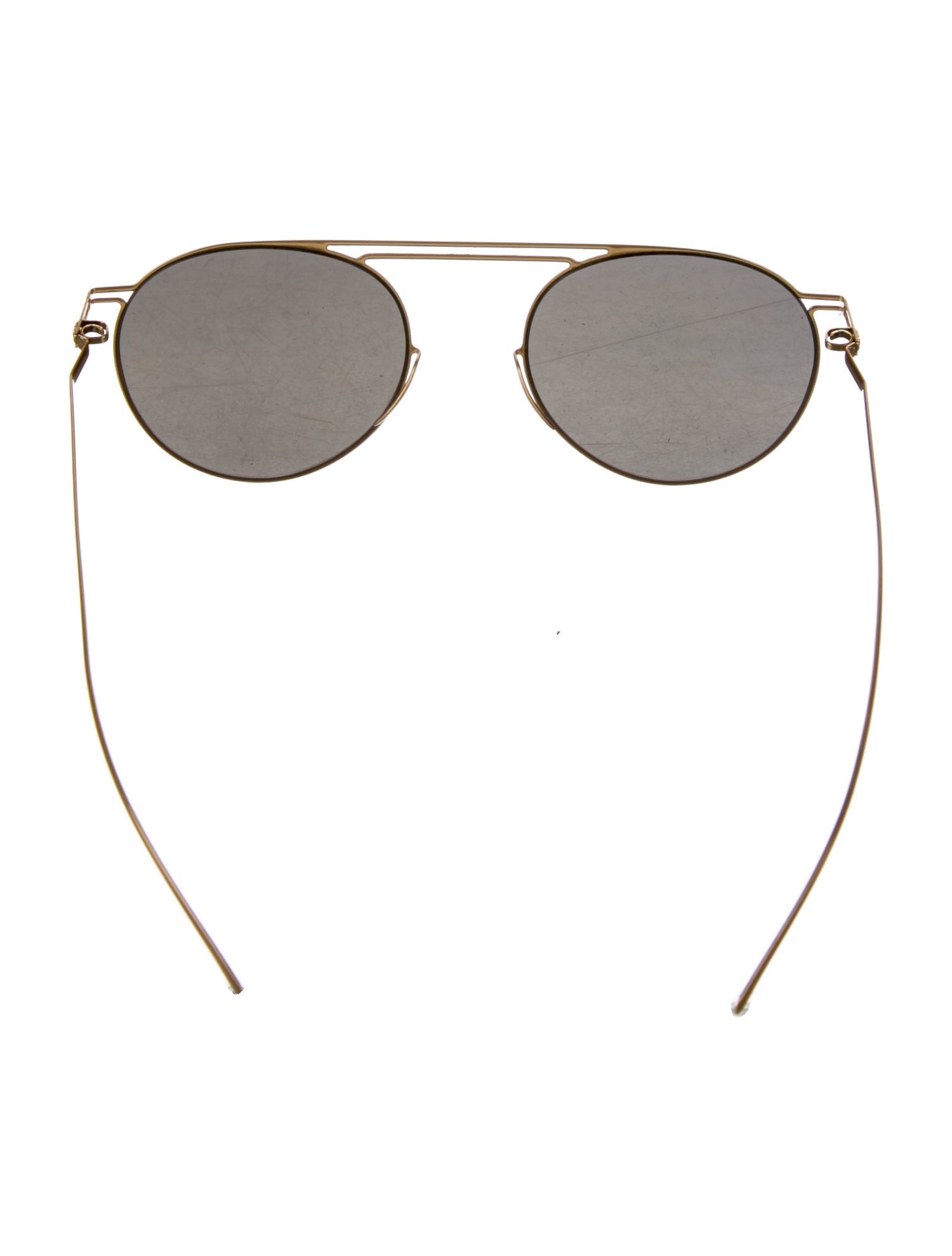 Maison Margiela Aviator Mirrored Sunglasses