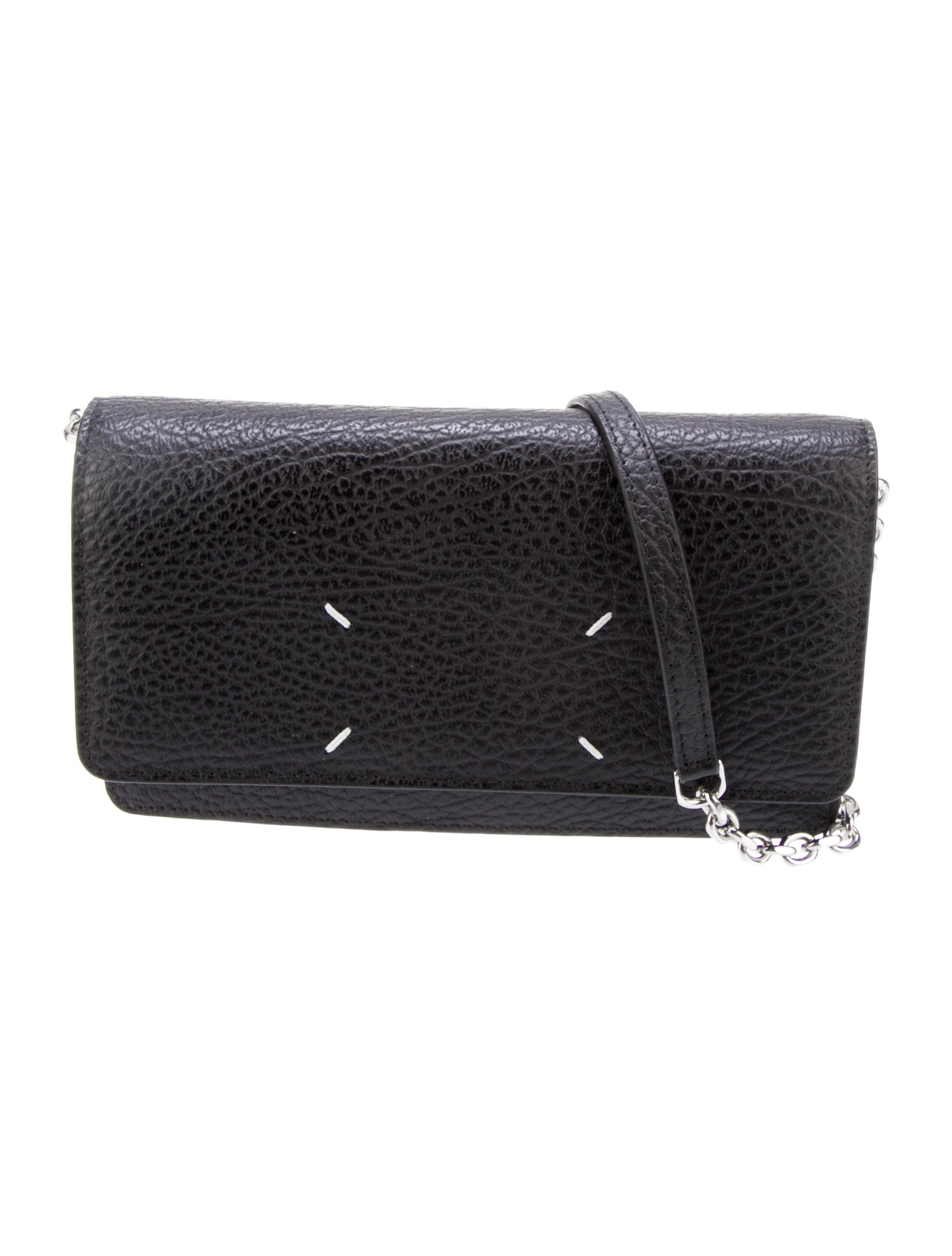 Maison Margiela Leather Four Stitches Wallet on Chain