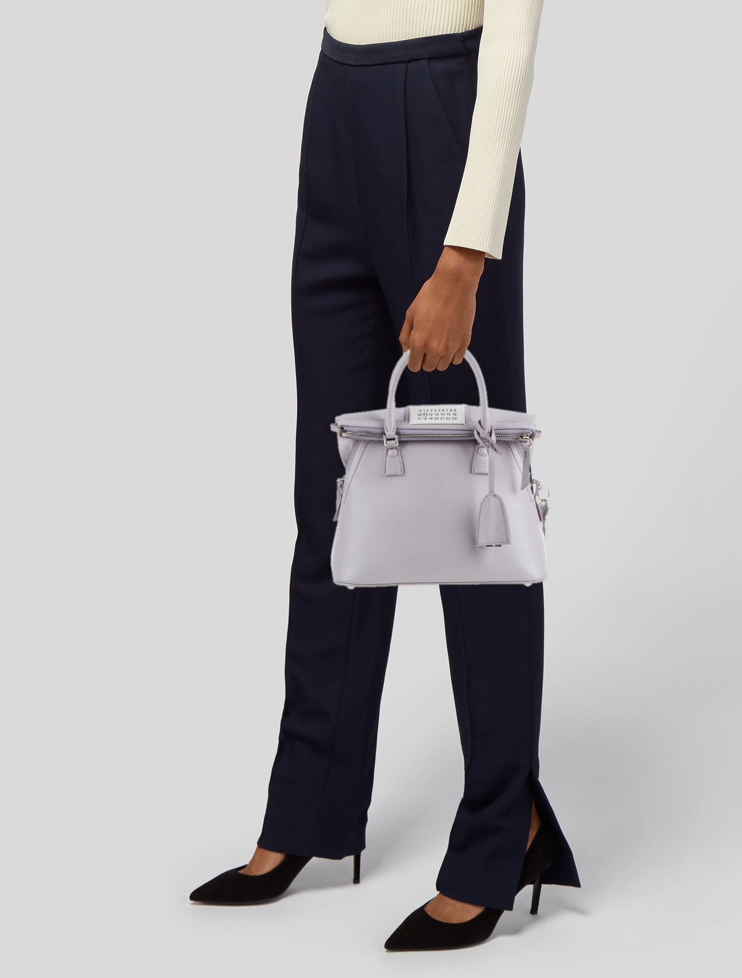 Maison Margiela 5AC Handle Bag - Purple Handle Bags