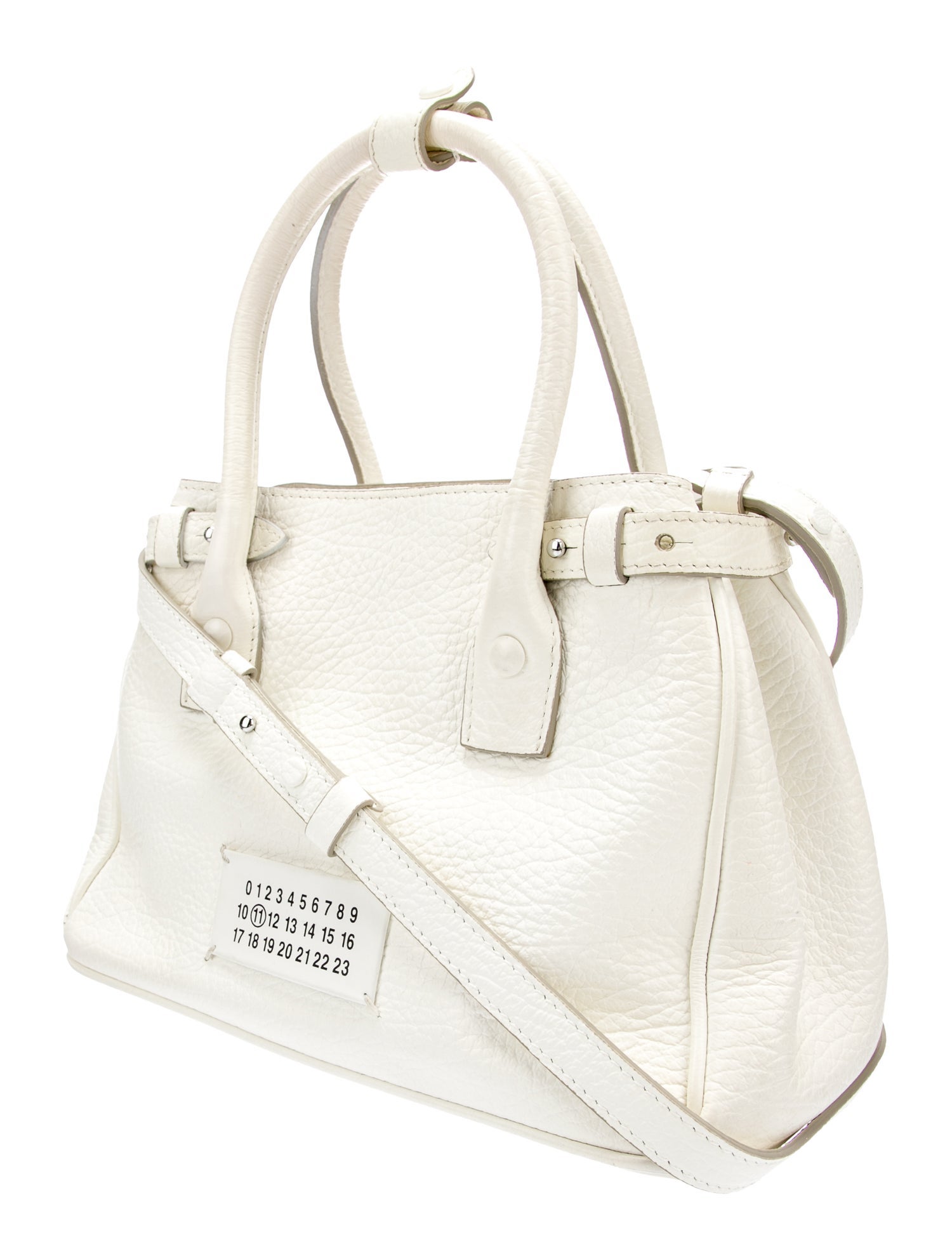 Maison Margiela Leather Top Handle Bag