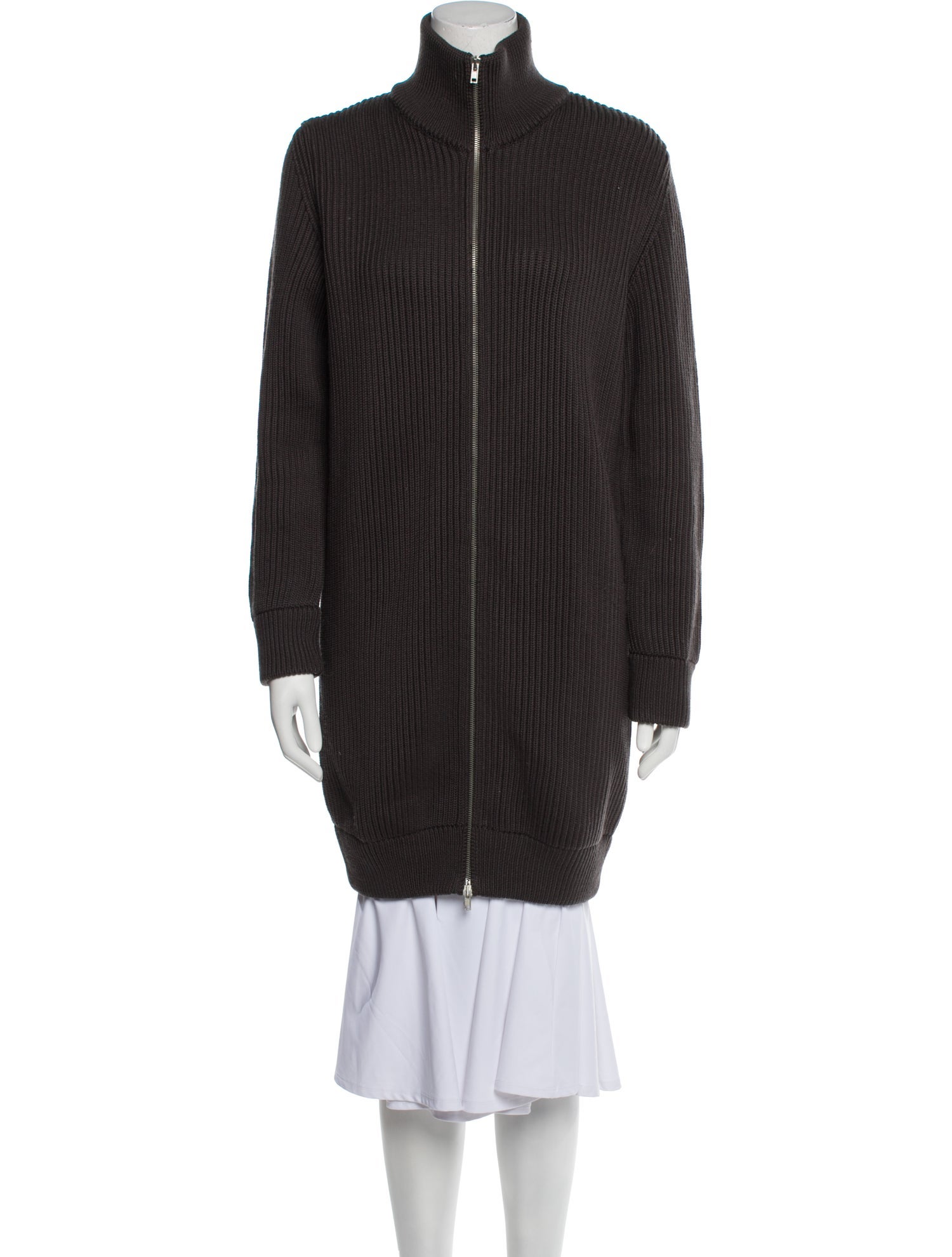 Maison Margiela Crochet Striped Coat