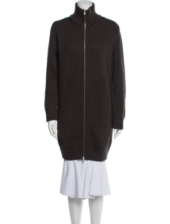 Maison Margiela Crochet Striped Coat