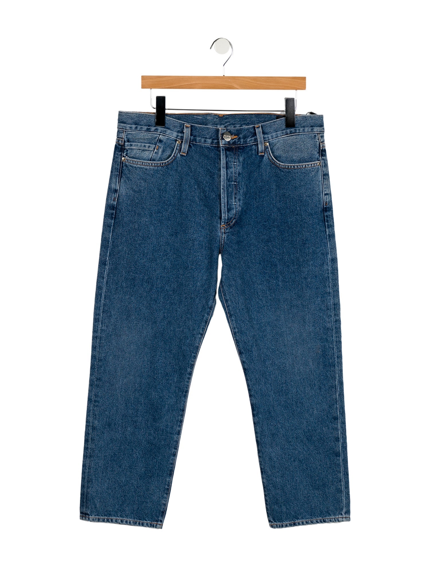 Maison Margiela High-Rise Straight Leg Jeans