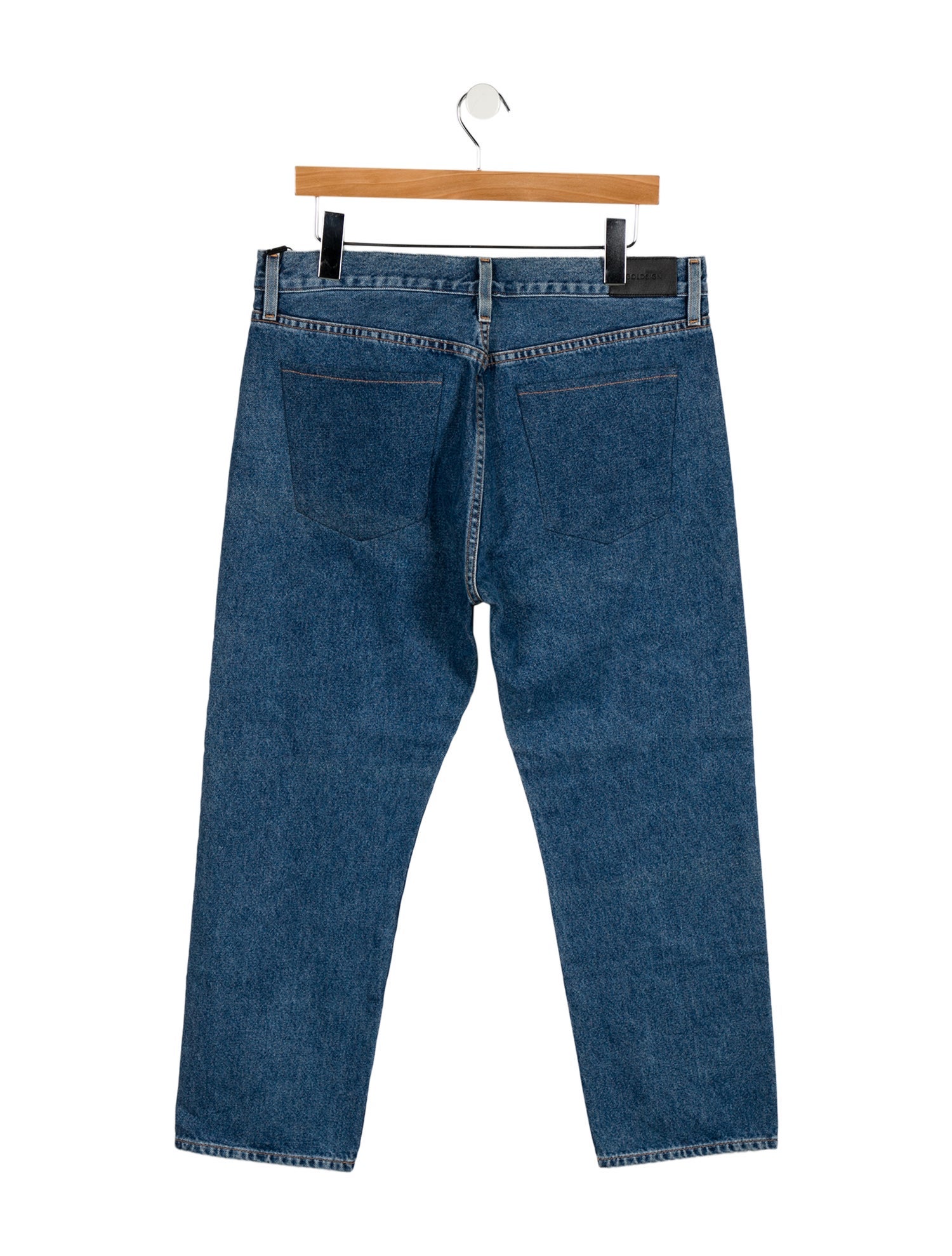 Maison Margiela High-Rise Straight Leg Jeans