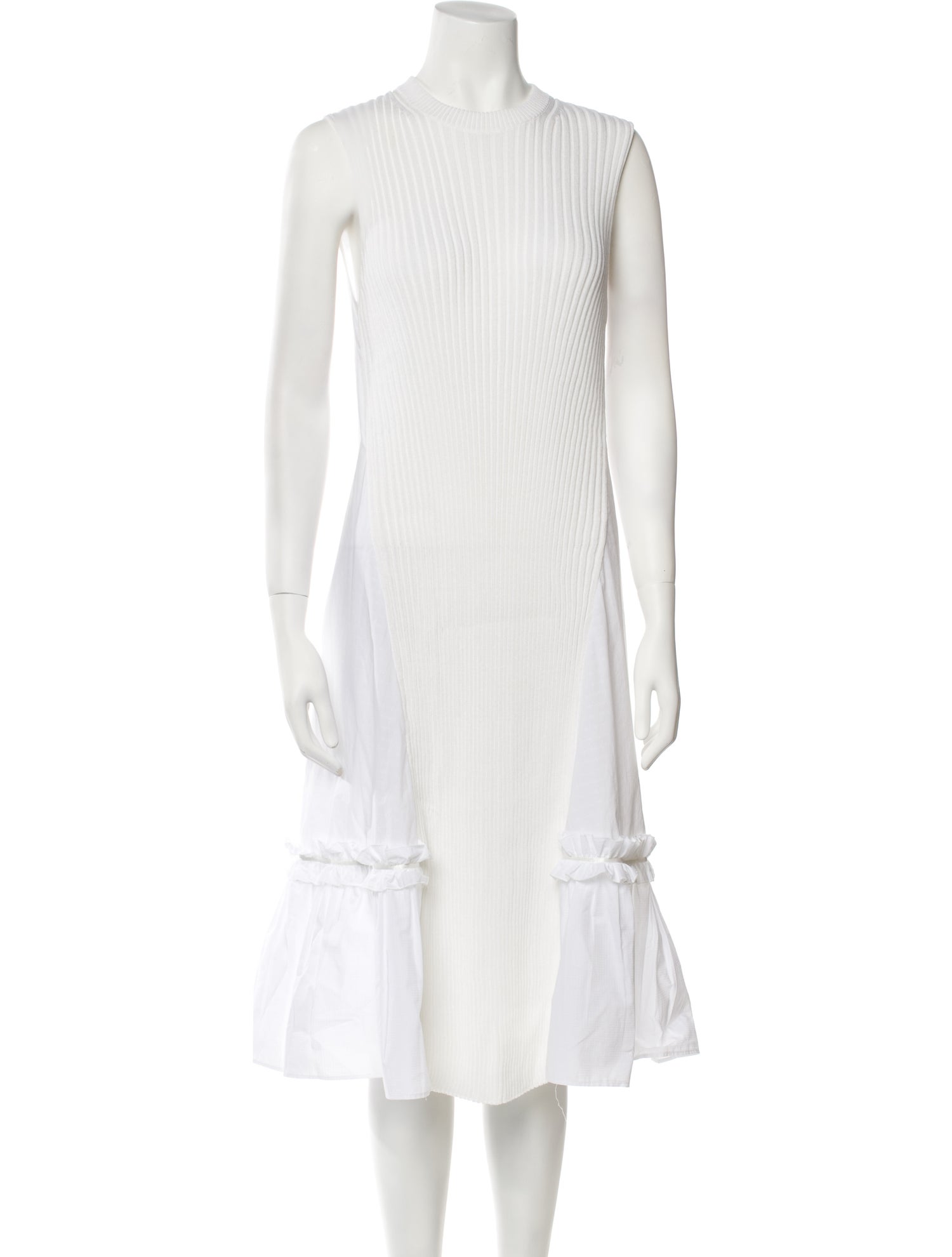 Maison Margiela Crew Neck Midi Length Dress w/ Tags