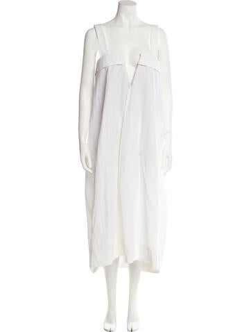 Maison Margiela Dresses Square Neckline Knee-Length Dress Us8, It44 | M