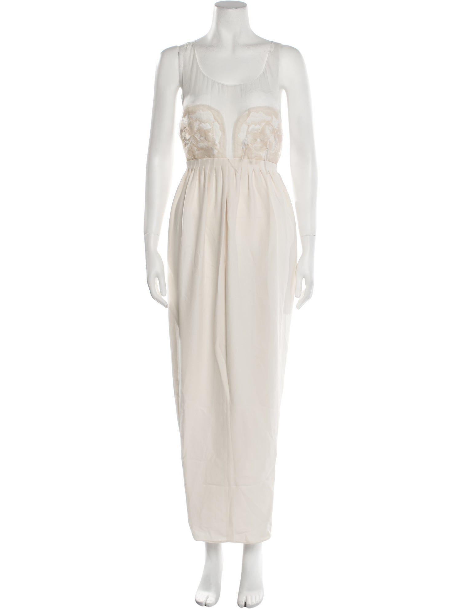Maison Margiela Silk Long Dress