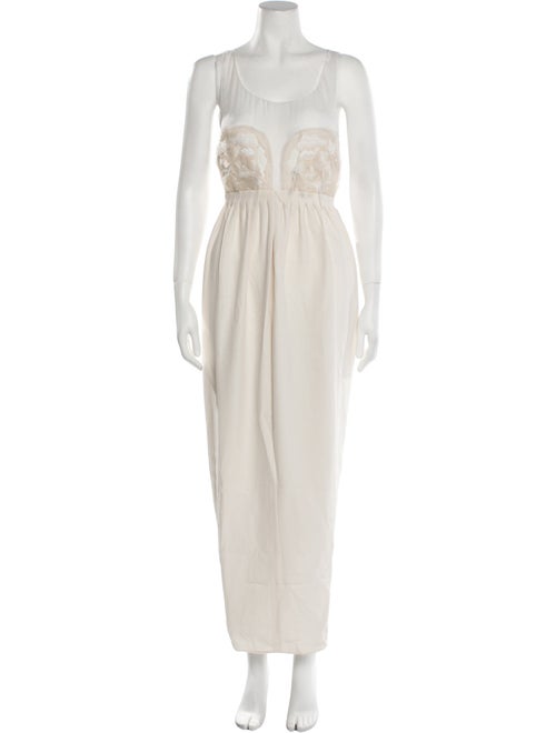 Maison Margiela Silk Long Dress