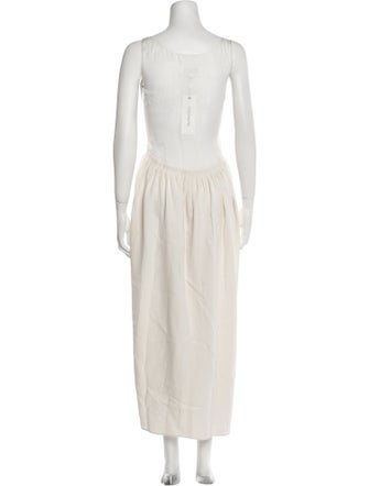 Maison Margiela Silk Long Dress