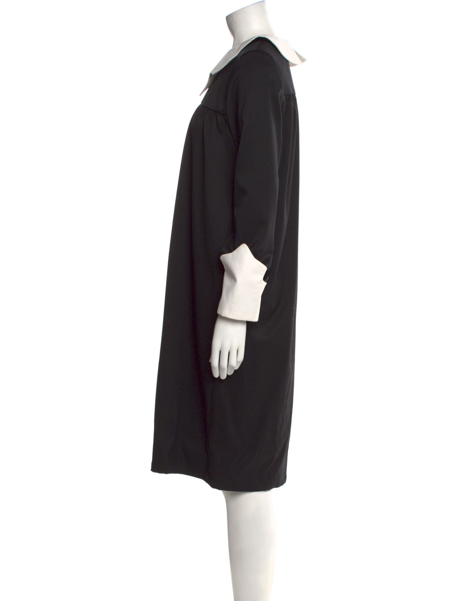 Maison Margiela V-Neck Midi Length Dress