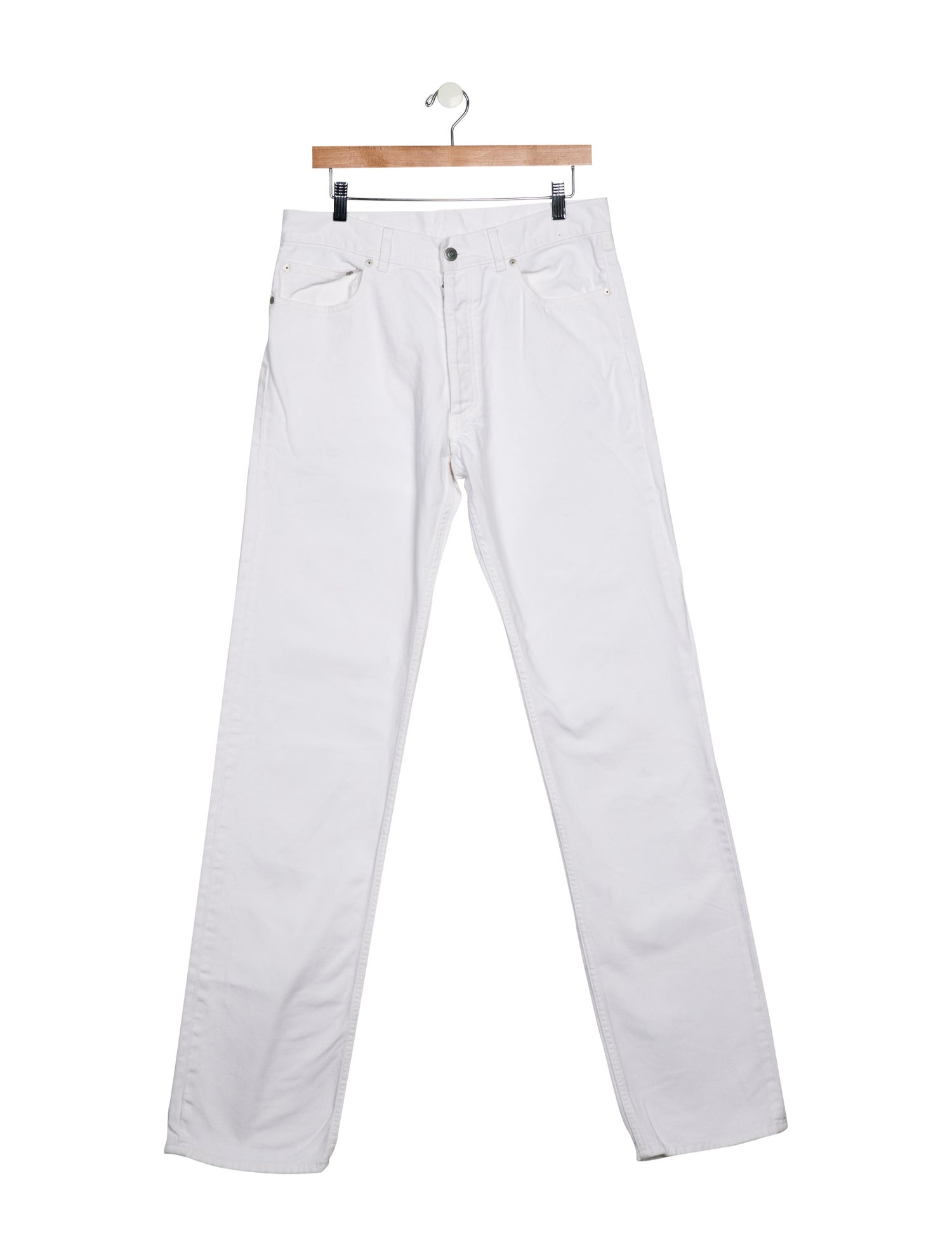 Maison Margiela High-Rise Straight Leg Jeans