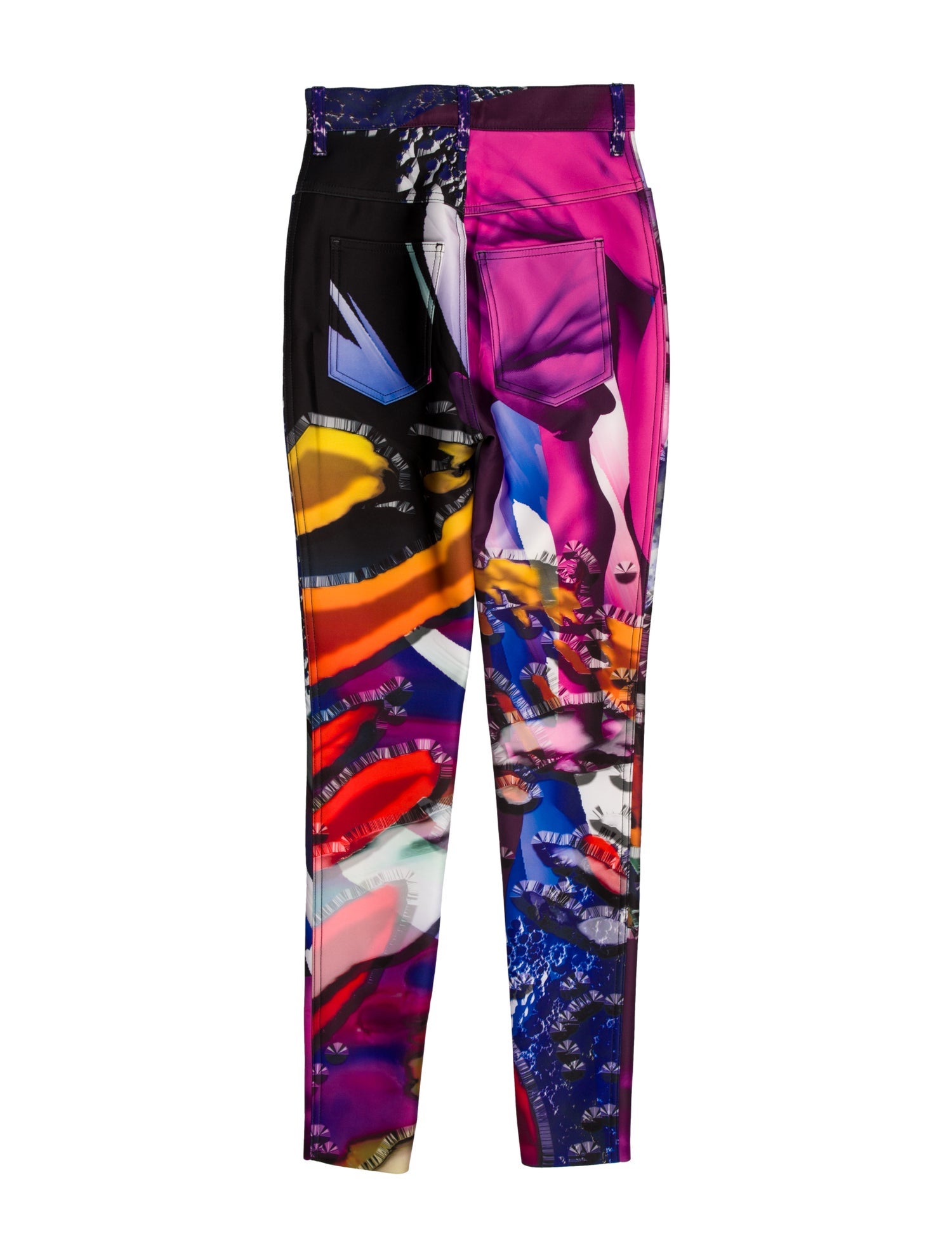 Maison Margiela Printed Skinny Leg Pants