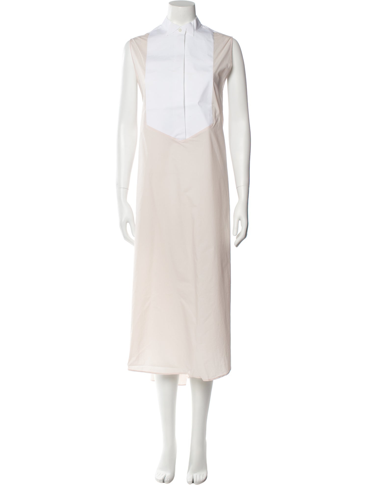Maison Margiela Mock Neck Long Dress