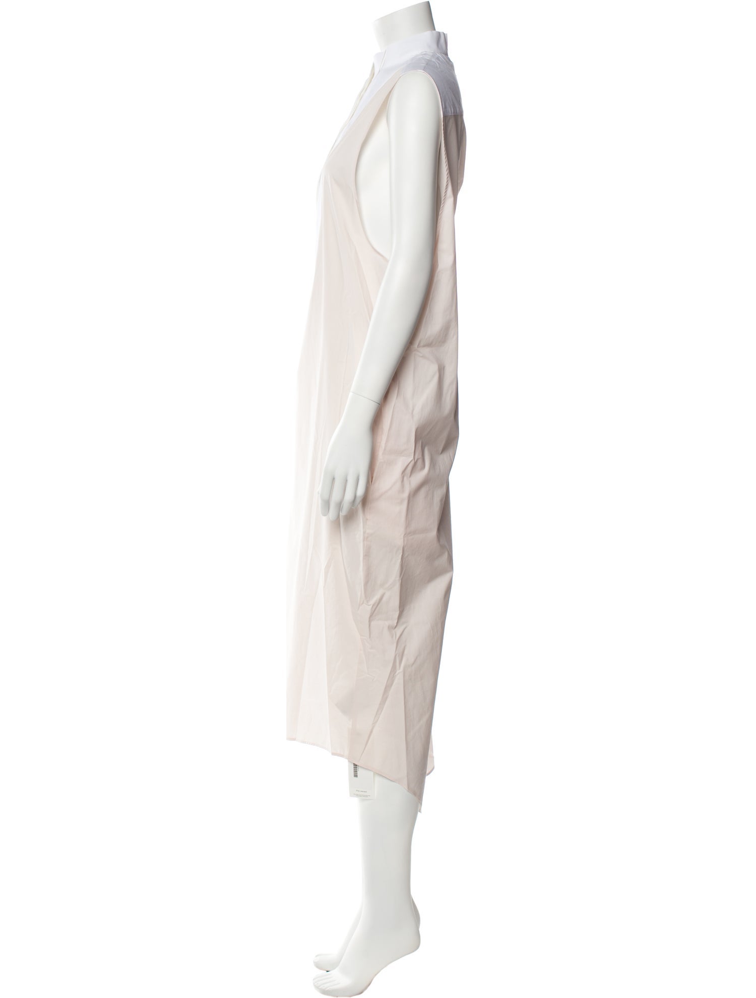 Maison Margiela Mock Neck Long Dress