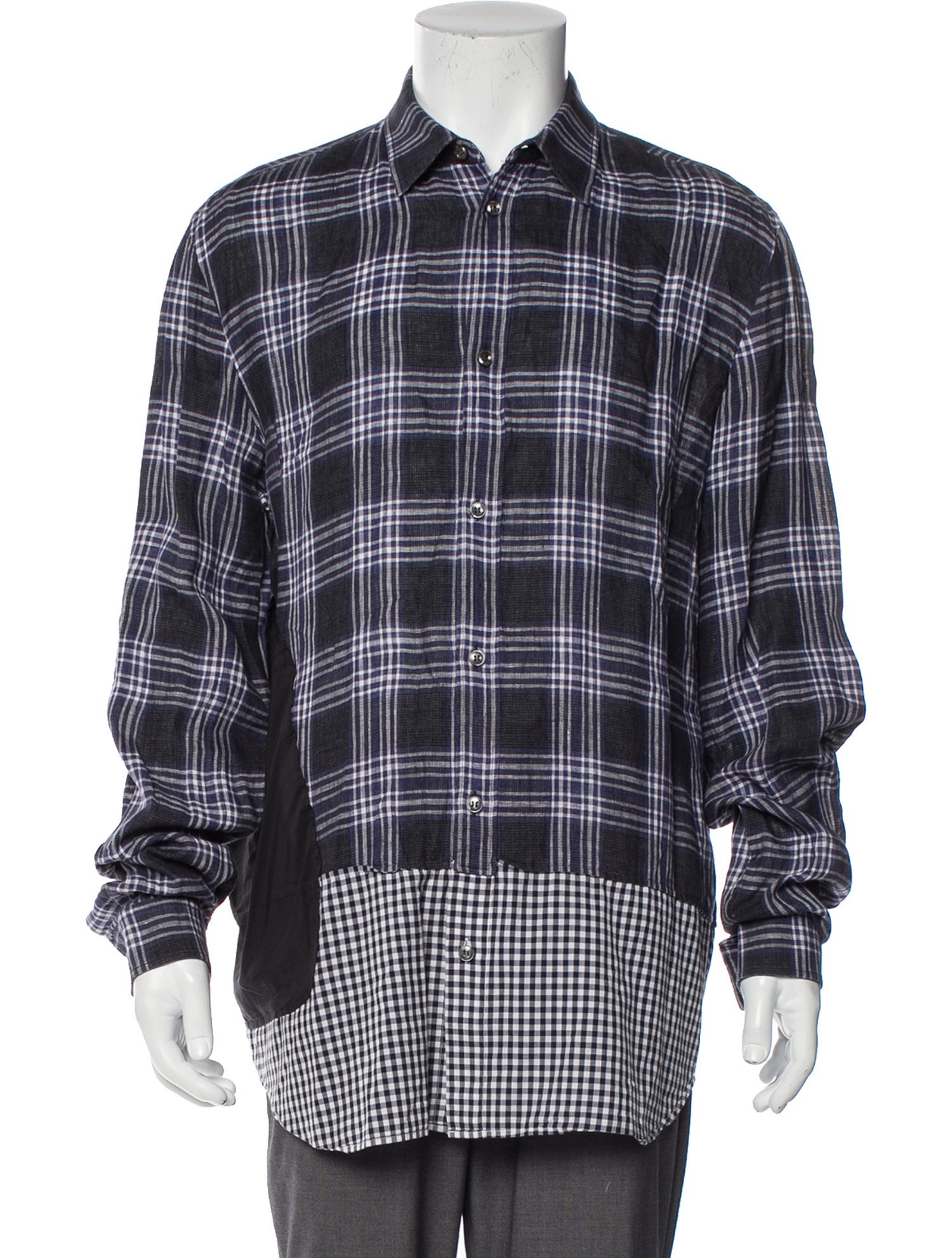 トップス MAISON MARGIELA CHECK SHIRT 2018 Maison Margiela Loose Check Shirt | HUES 福岡セレクトショップ