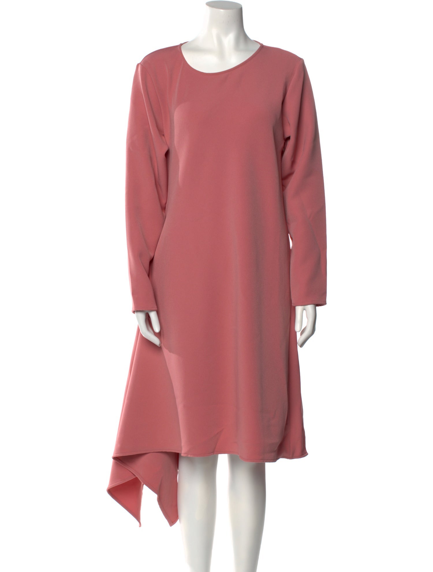 Maison Margiela Crew Neck Long Dress